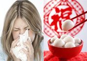 感冒了能吃汤圆吗?春季流行性感冒怎么治疗?