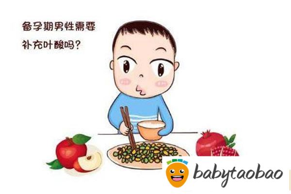 男性在备孕期间吃叶酸片的作用有什么呢？