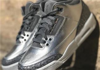 air jordan 3 chrome液态银配色发售时间_多少钱？