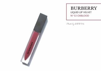 burberry唇釉53试色 burberry巴宝莉唇釉53oxblood好看吗