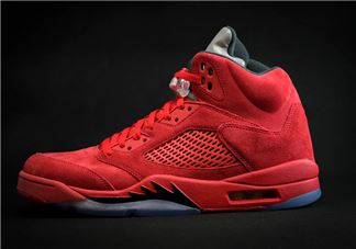 air jordan 5 red suede多少钱？乔丹5代红色麂皮专柜价格