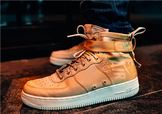 nike sf af1 mid空军一号蘑菇色上脚效果怎么样？