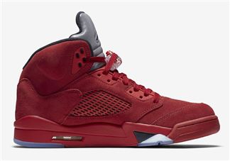 air jordan 5 flight suit多少钱？aj5红麂皮配色专柜价格