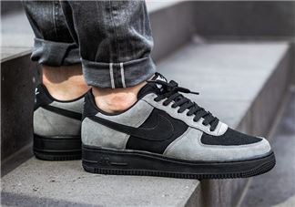 nike air force 1 low黑灰配色上脚怎么样_好看吗？