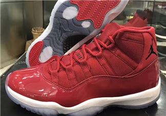 air jordan 11 gym red安东尼全红配色实物怎么样？