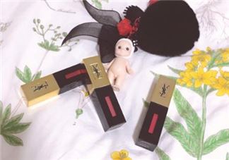 ysl镜面唇釉47试色 ysl47唇釉试色图