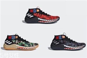 bape与adidas dame 4联名有哪几款_多少钱？