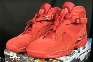 air jordan 8 valentines day情人节限定款发售时间_实物细节