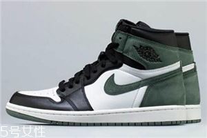 air jordan 1 clay green绿勾黑脚趾发售时间_多少钱