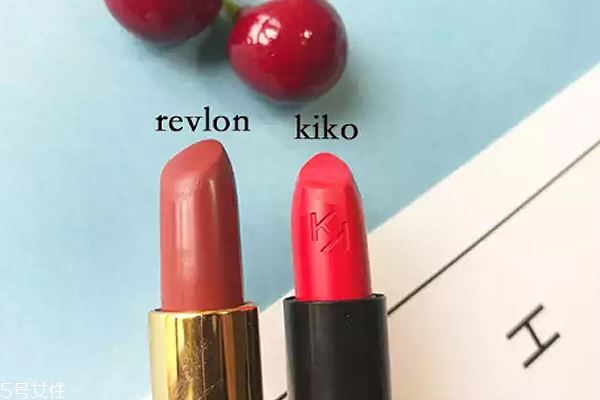 kiko和revlon口红哪个好 kiko和revlon口红对比测试