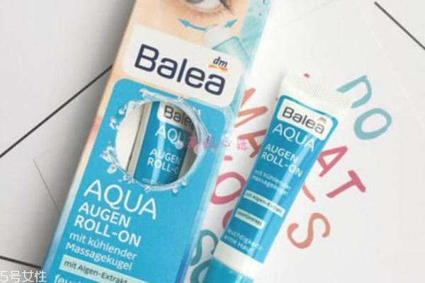 balea滚珠眼霜使用方法 balea滚珠眼霜功效