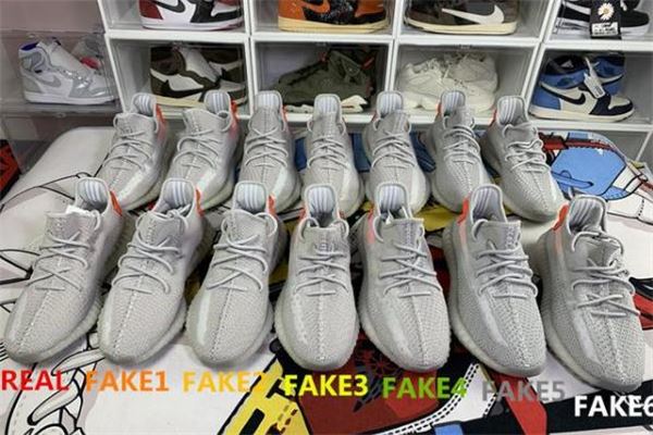 yeezy350尾灯真假对比 椰子350尾灯欧洲限定真假辨别