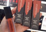 smashbox唇釉out loud色号真人试色图