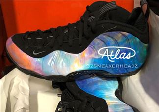 nike air foamposite one银河喷2.0发售时间_实物曝光