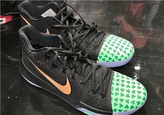 nike kyrie 3凯尔特人配色实物什么样？