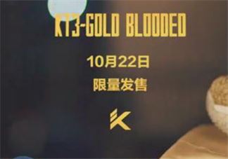 安踏kt3 gold blooded冠军配色什么时候发售？