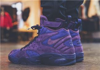 kitx与nike air maestro 2联名复古战靴实物什么样_上脚效果