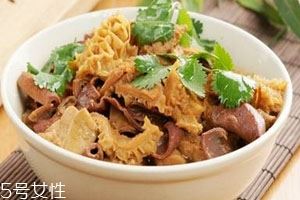 牛杂不能和什么一起吃 四类食物不宜搭配食用